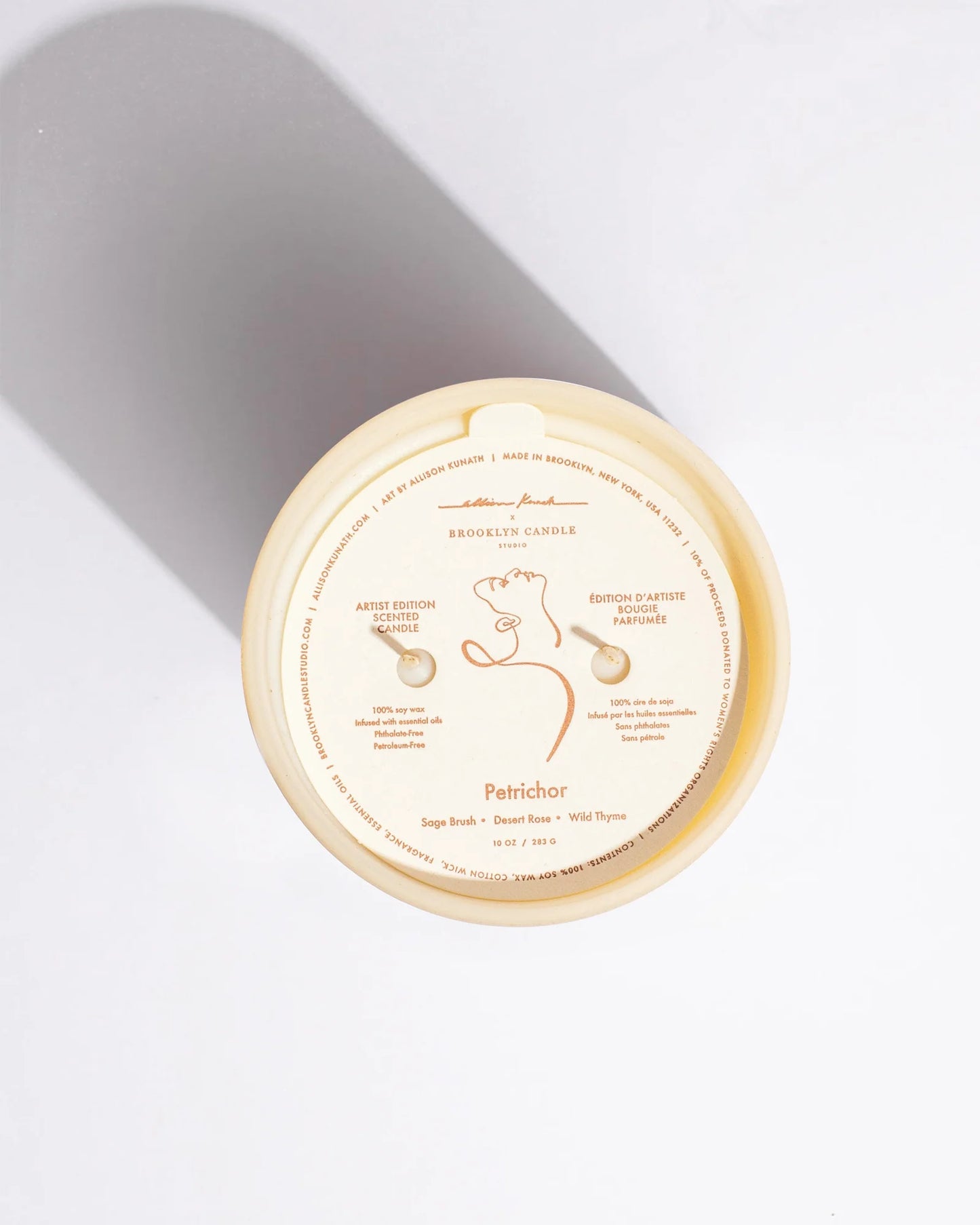 Nến thơm Lemona – Hương xô thơm sa mạc tinh tế